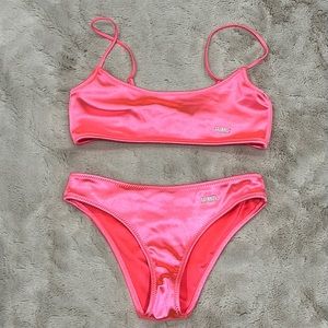 Triangl Shiny Pink Bikini Set XS/S